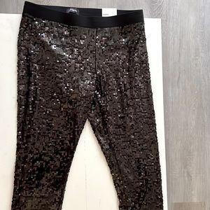 Womens Express sequin leggings